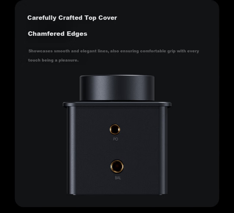 FOSI AUDIO SK02 Desktop Headphone Amplifier and DAC All-in-One High-Fidelity Portable USB Decoder SK02 Orange 19