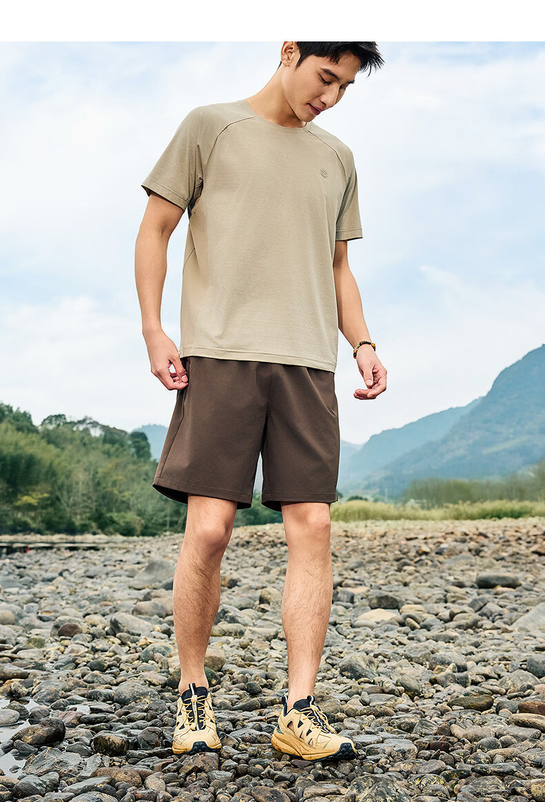 Jordan Men's 2026 Summer Outdoor Ice-Feel Woven Loose Lightweight Cargo Shorts 9