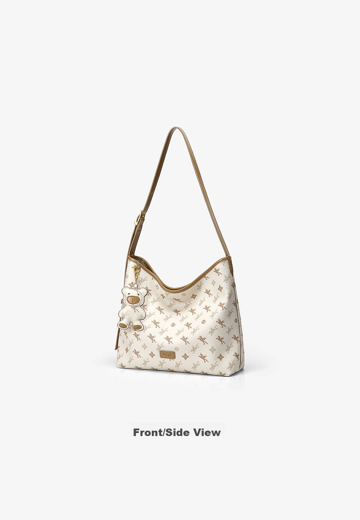 NUCELLE Light Luxury Floral Hobo Bag, 2026 New Women's Commuter Large Capacity Bucket Bag, Shoulder Crossbody Bag, Birthday Gift 34