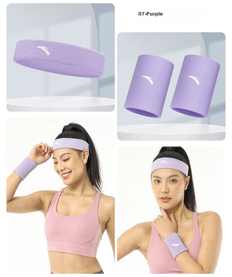 ANTA Wrist Support Sports Wristband Unisex Badminton Basketball Fitness Hand Wrist Protector Sprain Tendonitis Guard White 10