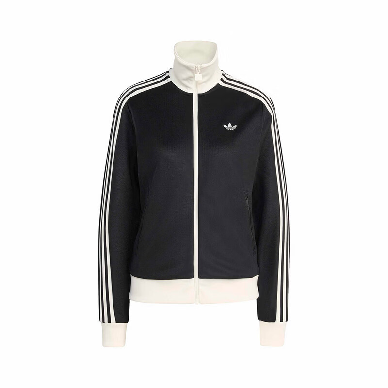 Adidas Originals Women's CLASSIC TT Knit Jacket KD7969 Black S 4