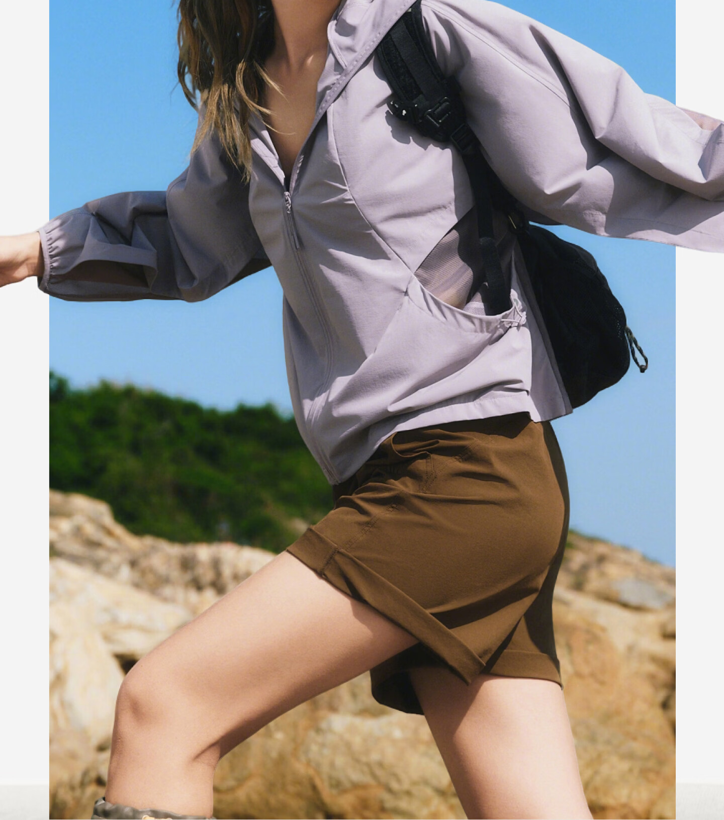 Banana Under Women's Sunscreen Jacket Lightweight UV Protection Shawl Style 26 Spring Summer New TS005 Dark Blue Gray S 10