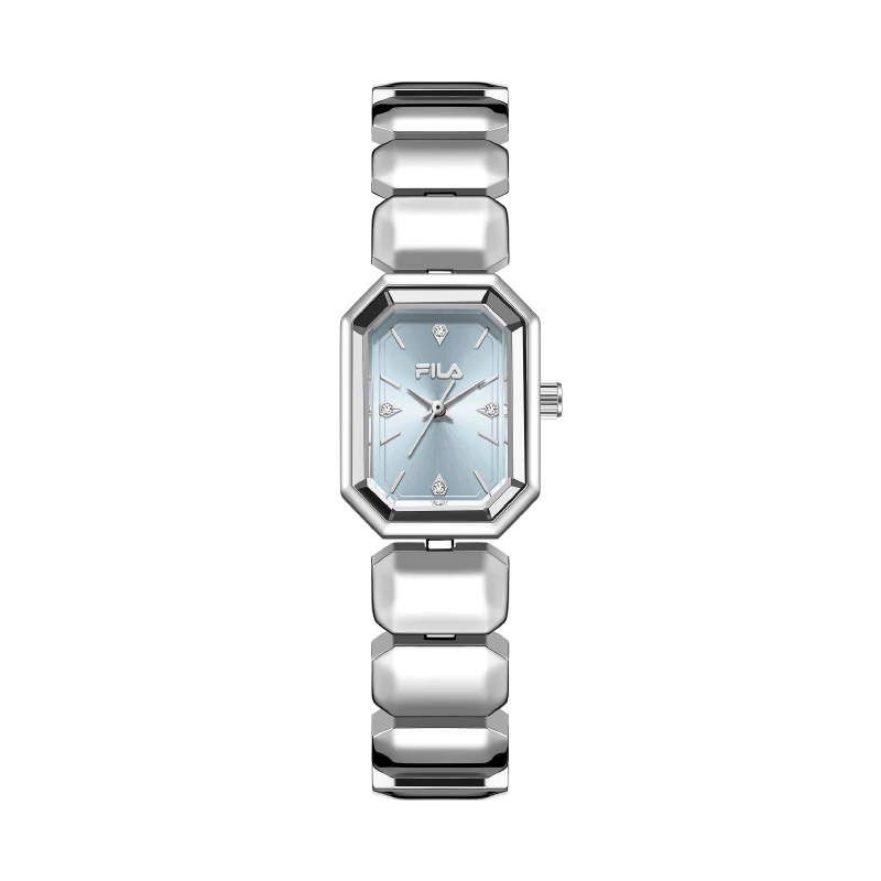 FILA Women's Small Square Watch Birthday Gift for Girlfriend Ladies Watch for High School and Middle School Students 6751-102