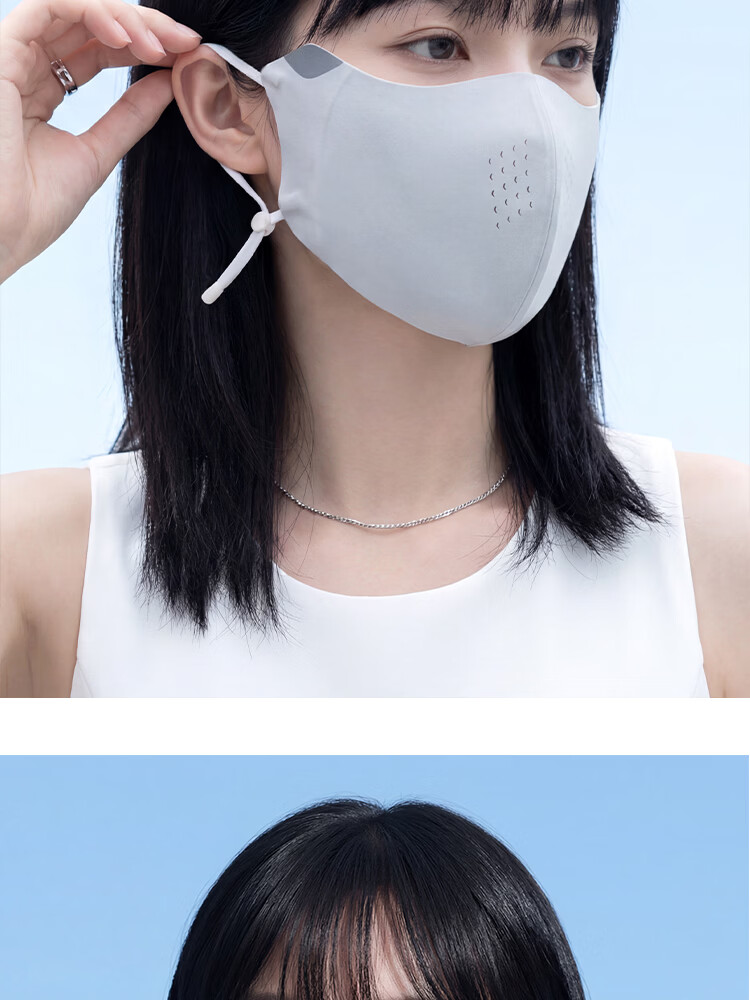 EFZ Ice Silk Sun Protection Mask for Women Summer UV Protection Breathable 3D Eye-Covering Full Face Sun Shield for Cycling 14