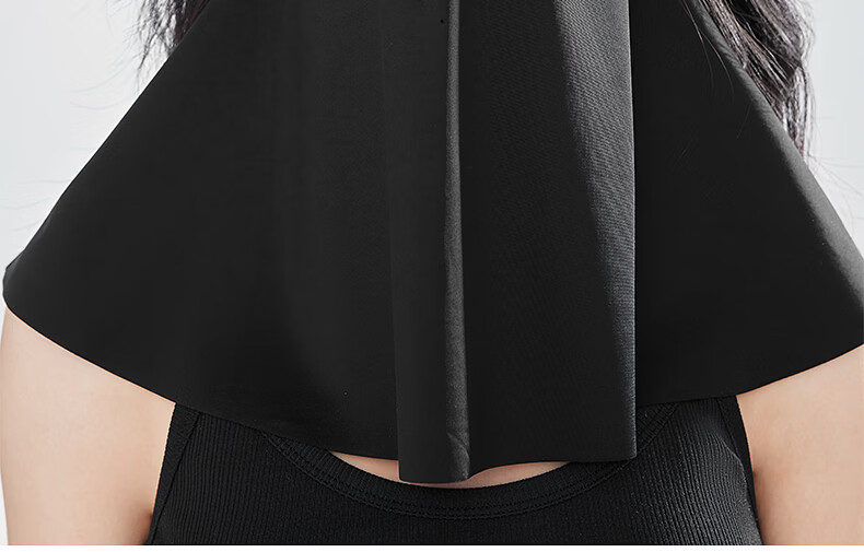 ZIY Seamless Breathable Face Shield Women's Summer Shoulder Neck Integrated Sun Protection Mask UV Protection Eye Corner Face Cover 17