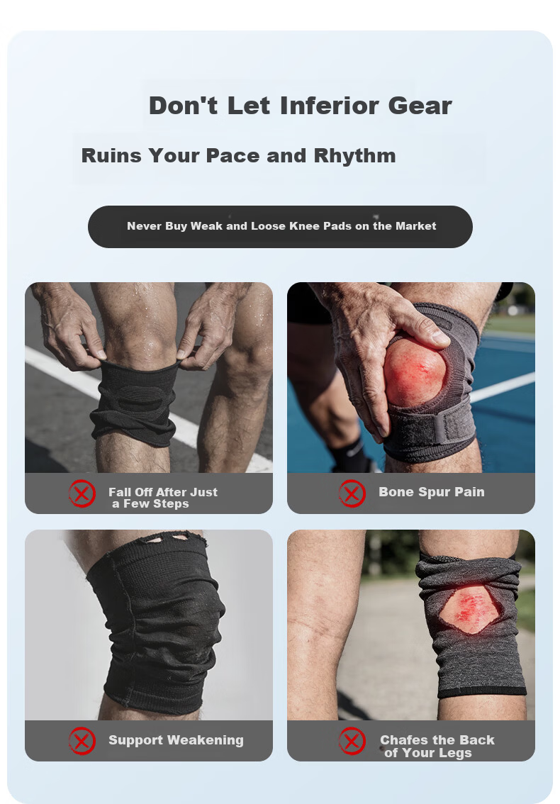 LI-NING Sports Knee Brace Running Men’s Basketball Knee Support Patella Band Warmth for Badminton Hiking 2