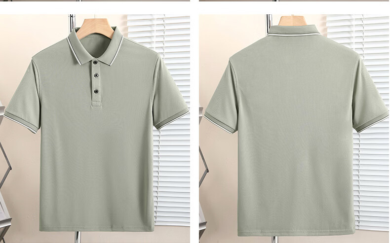 TUCANO Men's Short Sleeve Polo Shirt Summer New Breathable Casual Business T-Shirt 6