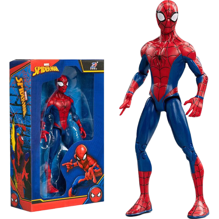 Marvel 7-Inch Classic Spider-Man Articulated Action Figure, Boy's Birthday Gift