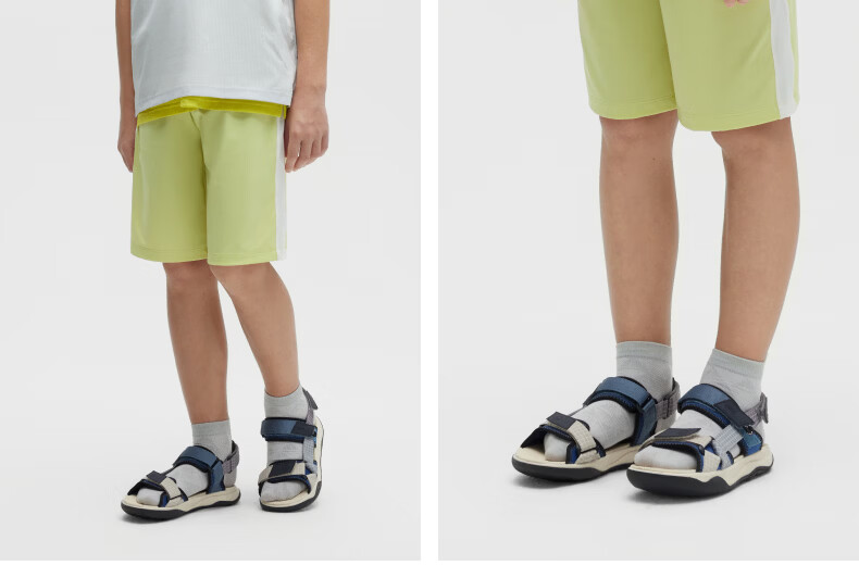 Bananain 302Cool Kids Antibacterial Mesh Jacquard Breathable Short Socks for Boys and Girls Ages 6-12 13