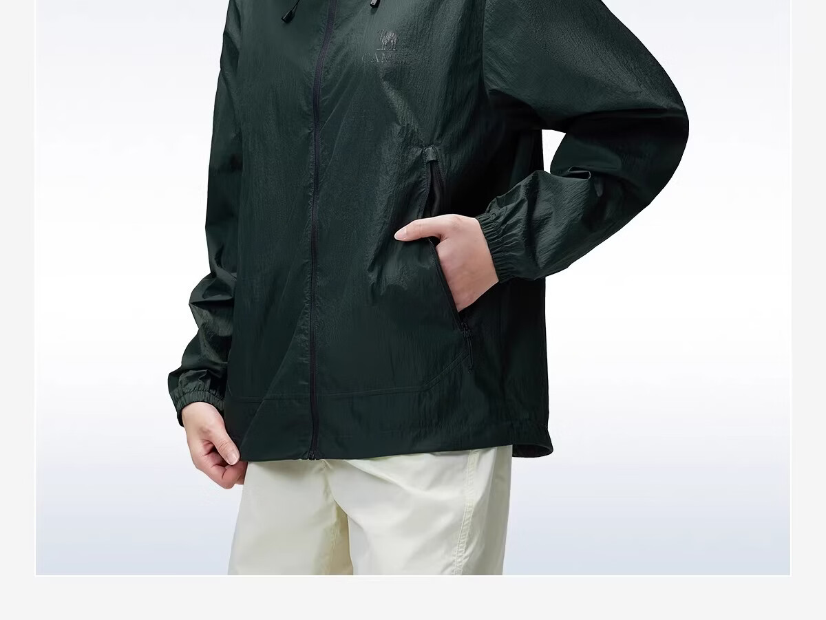 Camel [Wang Junkai Edition] 2026 Spring Summer Unisex Breathable Cooling Windproof Water-Repellent Sports Jacket 13