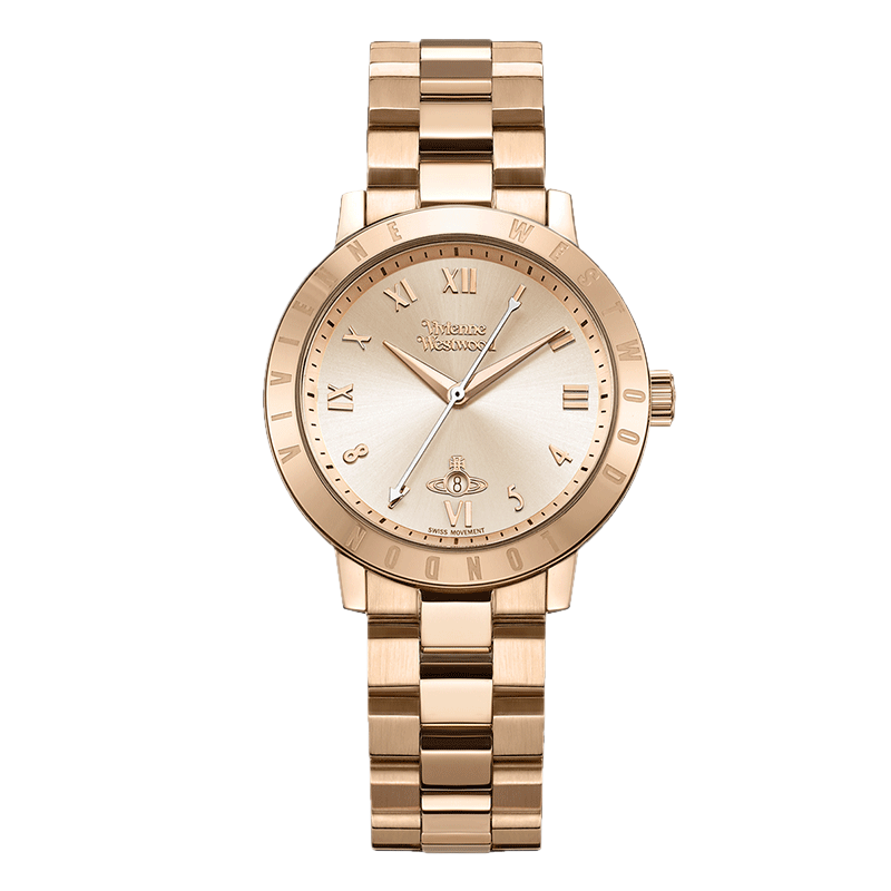 Vivienne Westwood Empress Women's Stainless Steel Quartz Watch European and American Style Birthday Valentine's Day Gift for Girlfriend