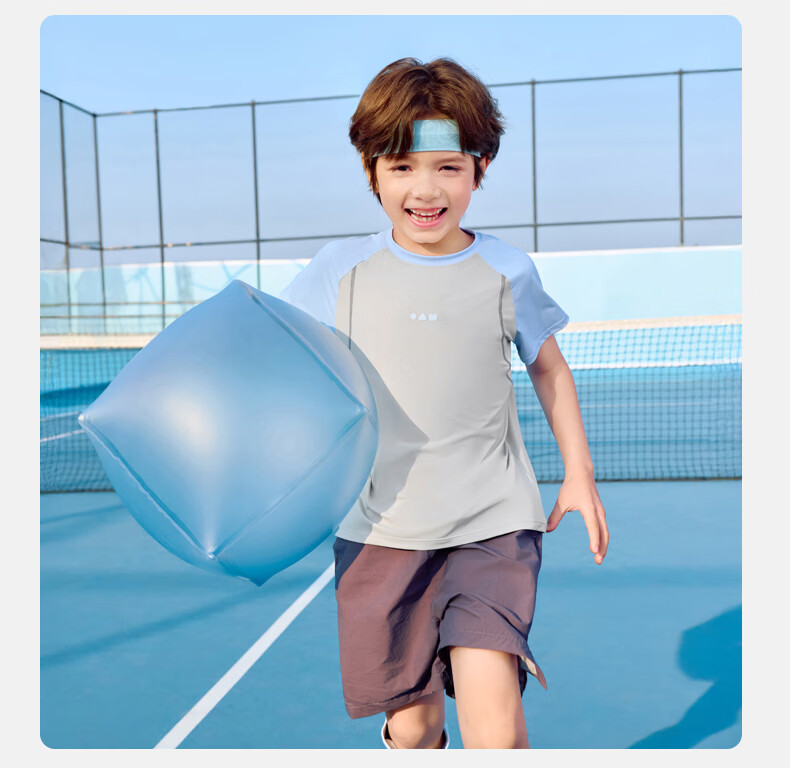 Lemon Baby Kids Quick-Dry Long Sleeve T-Shirt Boys Outdoor Sports Girls Short Sleeve Sun Protection Breathable Lightweight Top 19