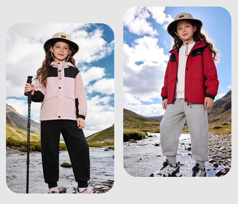 Baleno Boys' Outfit 2026 Autumn Winter New Outdoor Sports Jacket and Lightweight Sports Pants for Older Boys 14