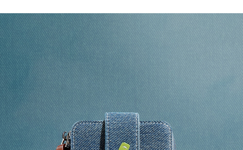Toutou 2026 New Style Wallet Pork Floss Dog Denim Card Holder ID Storage Coin Purse Girl Birthday Gift for Girlfriend 3