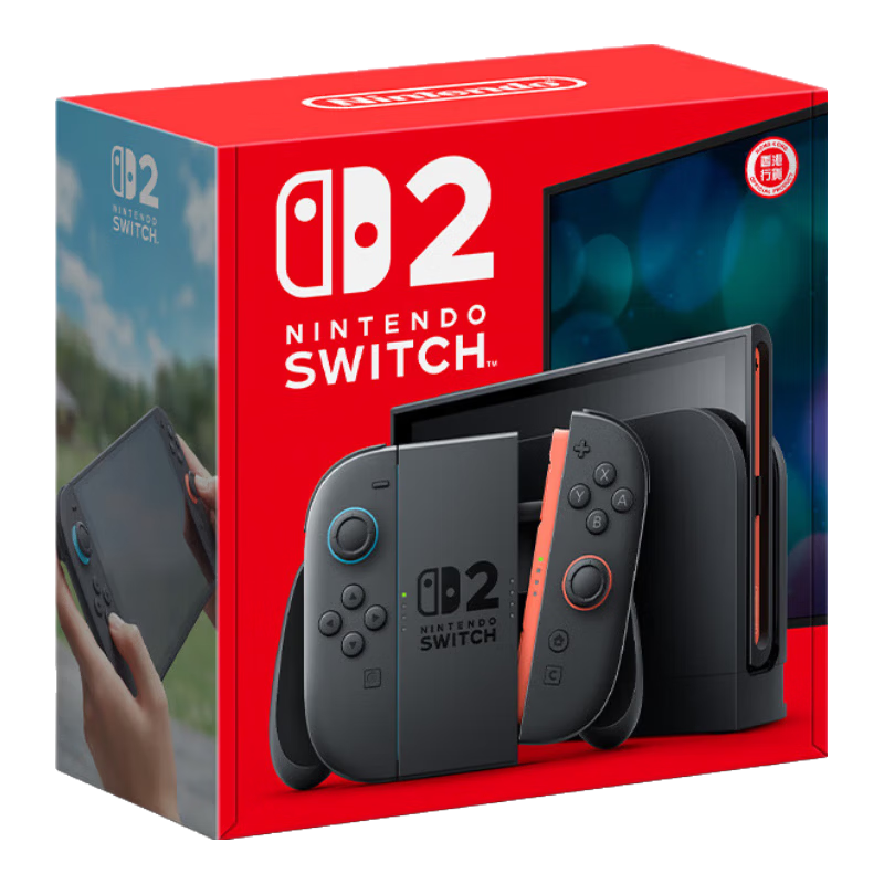 Nintendo Switch 2 Game Console Hong Kong Version [Standard Edition without Games] Nintendo Handheld Large Screen High Refresh Rate Home Portable Motion-Sensing The Legend of Zelda: Majora's Mask Party