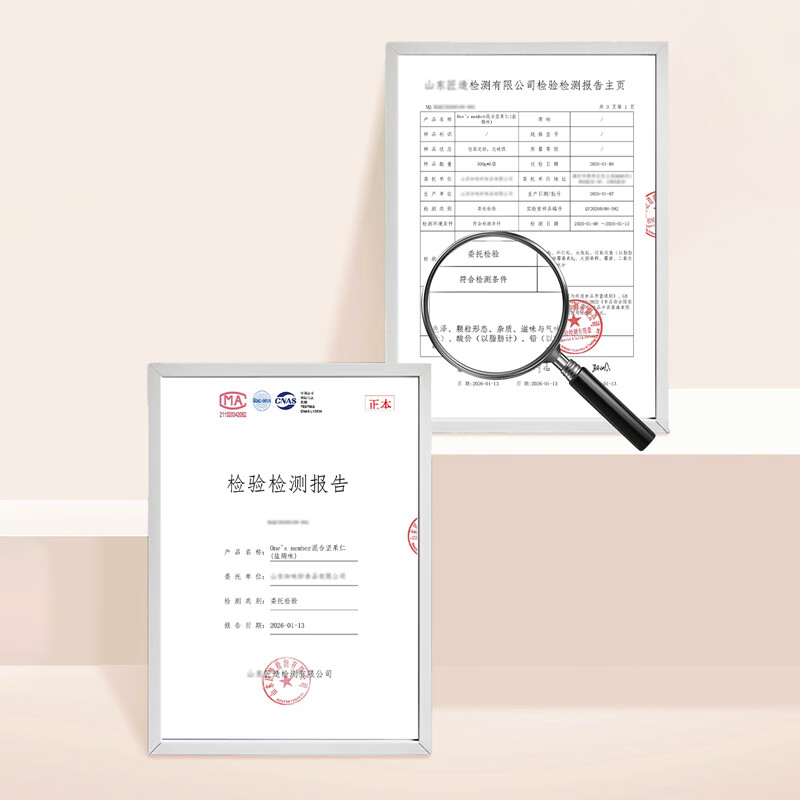 1号会员店盐焗混合坚果 450g 每日坚果干果腰果碧根果榛子零食送礼