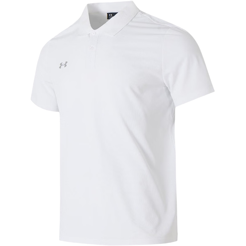Under Armour Men's 5XL Athletic Knit Polo Shirt Short Sleeve Training Fitness Casual Breathable Comfortable