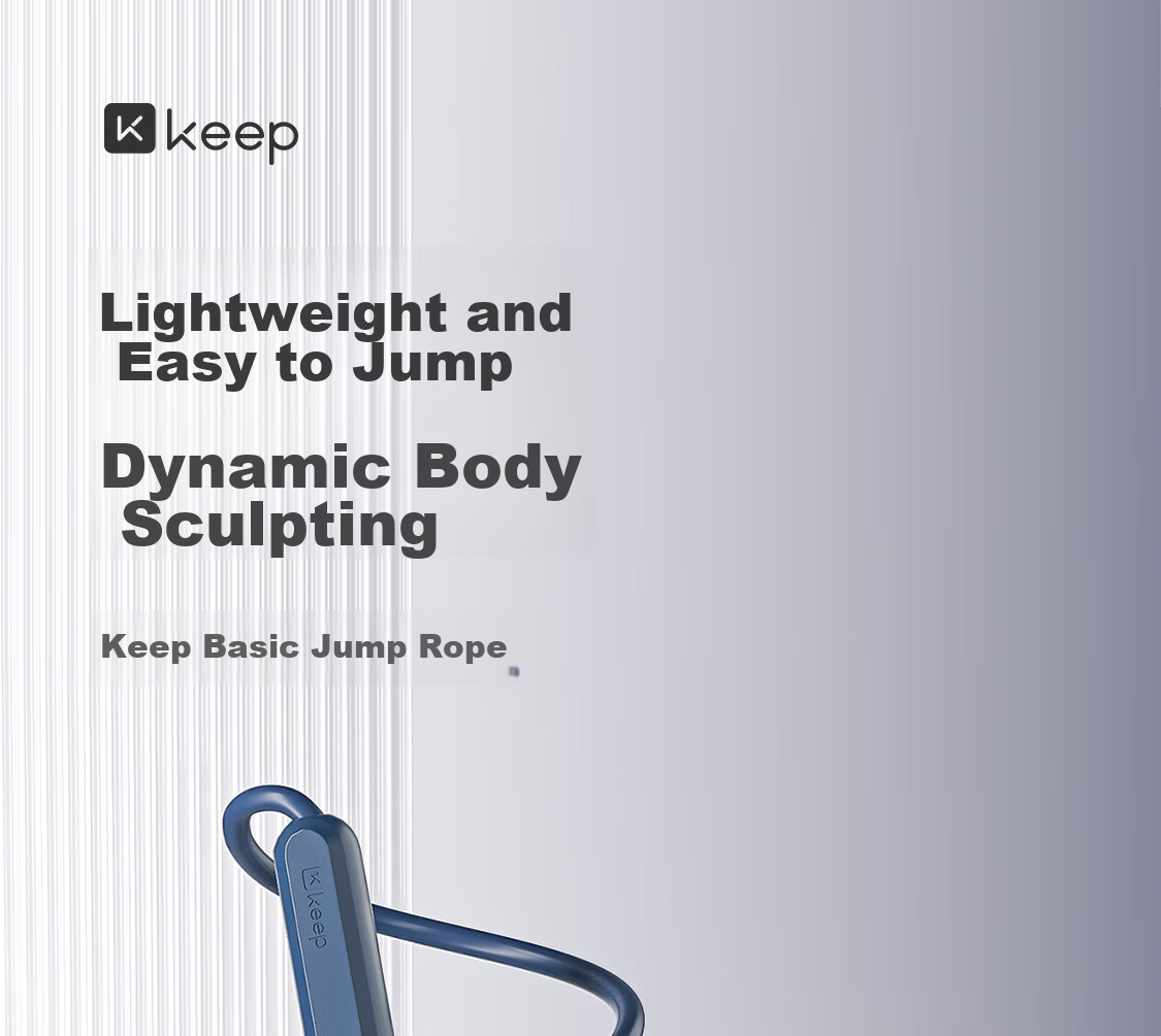 Keep Jump Rope for Adults, Cordless Jump Rope for Weight Loss, Fitness And Fat Burning, Dual-Purpose Heavy And Light Ball, Men's Exercise Tool, Midnight Blue 1
