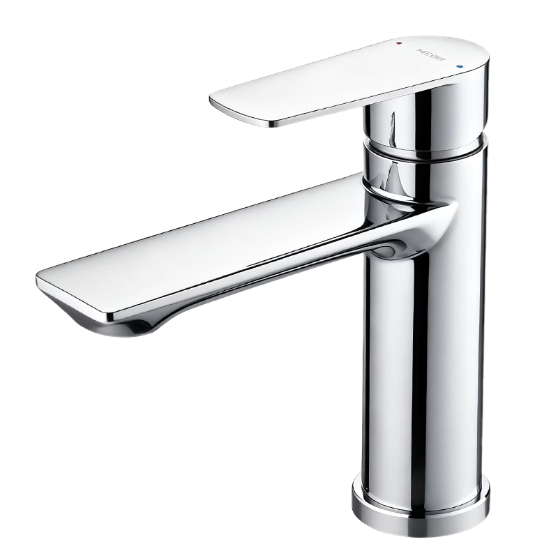 HEGII Basin Faucet 304 Stainless Steel Bathroom Washbasin Hot and Cold Water Tap HMF913-111