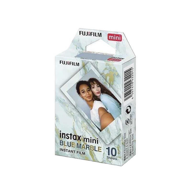FUJIFILM Instax Mini Instant Film Color Border for Mini SE/11/12/25/90/Wide Birthday 520 Gift Mini Film Sky Blue International Version