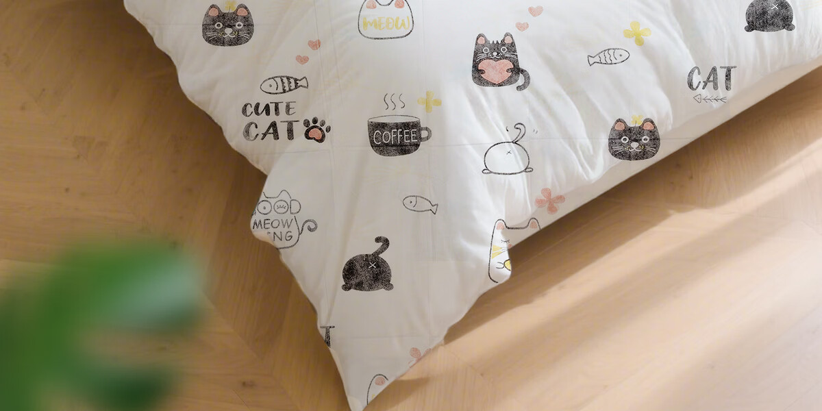 Ankexin Disposable Bedding Four-Piece Set Cartoon Travel Hotel Portable Thickened Tear-Resistant Double Bedding Set 2