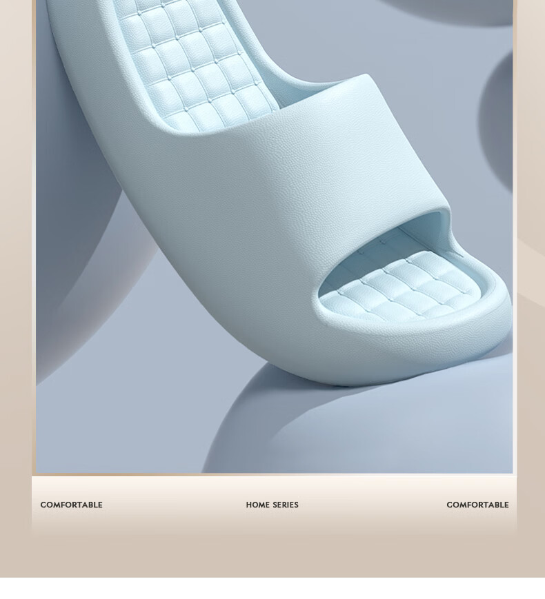 YUZHAOLIN EVA Simple Couple Home Bathroom Shower Slippers YF361 1
