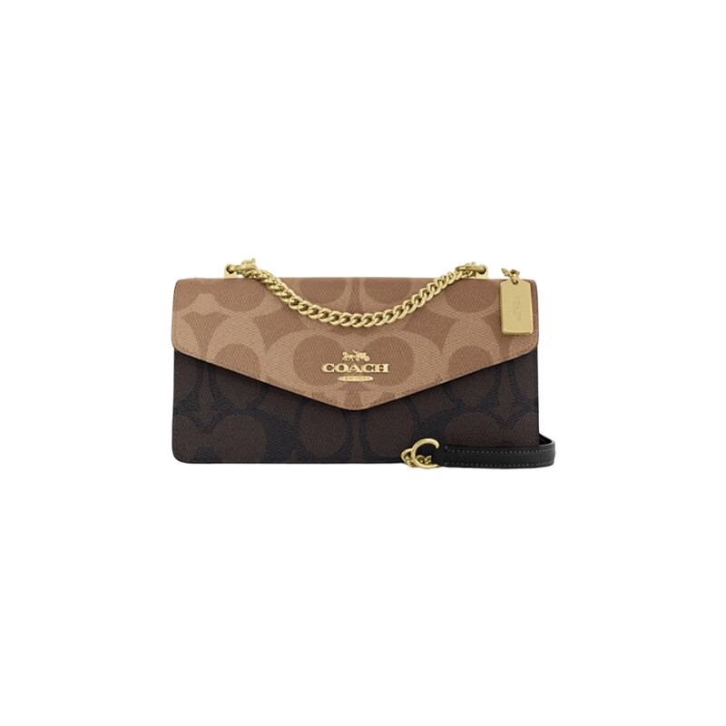 COACH KLARE Classic Logo Women's Shoulder Crossbody Envelope Bag