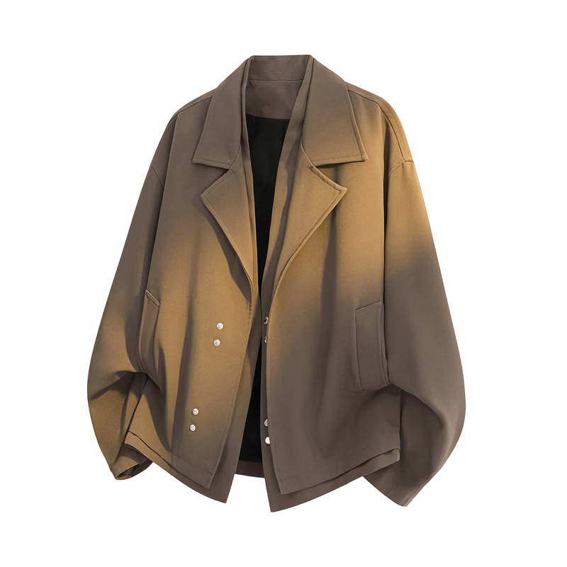 JEEP SPIRIT Men's Blazer Jacket Casual High-End Spring Autumn Two-Piece Style Shirt