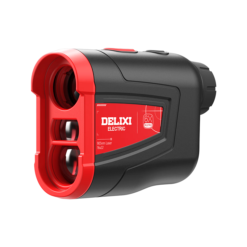 DELIXI ELECTRIC Laser Rangefinder Telescope Golf Outdoor High-Precision Laser Distance Meter High-Speed Angle Meter 1200m