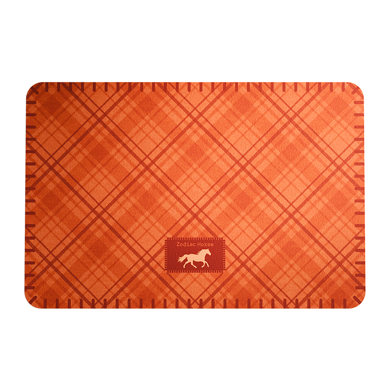 COMICOMI New Year Red Bathroom Mat Non-Slip Bath Mat Water Absorbent Shower Room Door Mat 40*60cm