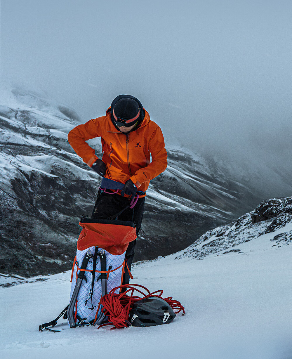 KAILAS Mont X All-Weather Hard Shell GTX Outdoor Waterproof Professional Mountaineering Jacket for Men and Women 4