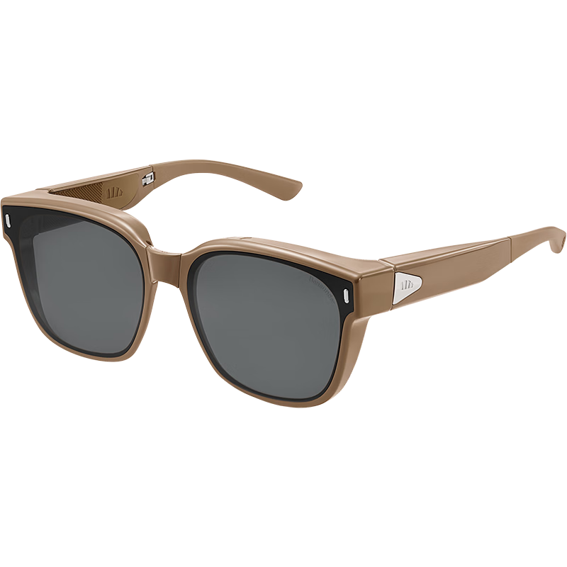 Banana Under Sunglasses Unisex Polarized Round Frame FD013 Compatible with Prescription Glasses for Driving Outdoor Travel Gift for Boyfriend