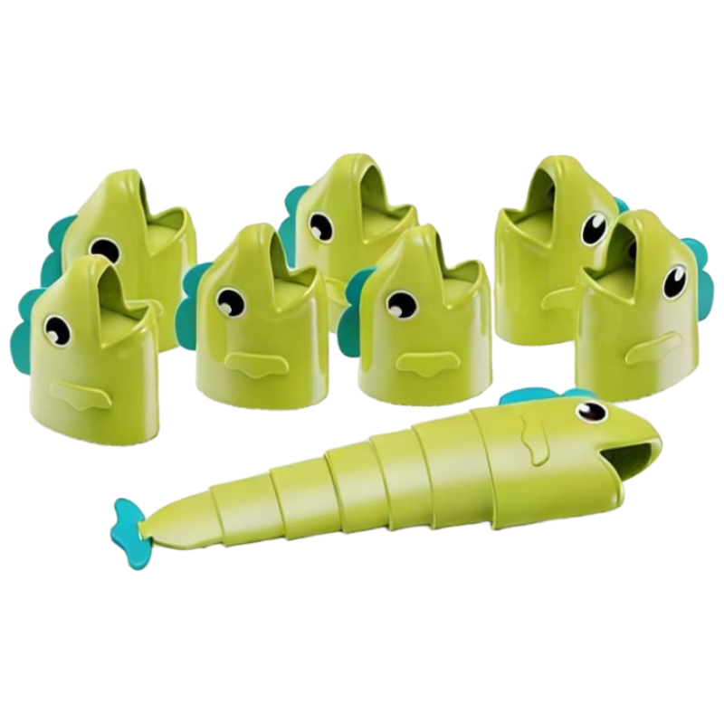 COOKSS Kids Fishing Battle Desktop Game Parent-Child Interactive Educational Telescopic Fish Toy Birthday Gift