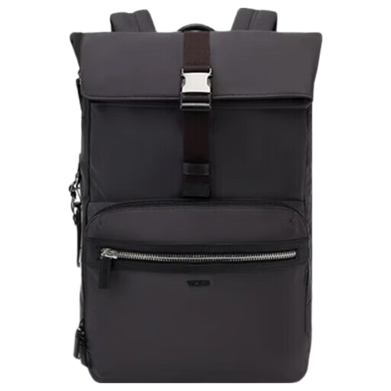 TUMI Men's Lightweight Commuter Backpack Laptop Bag Fashion Flap