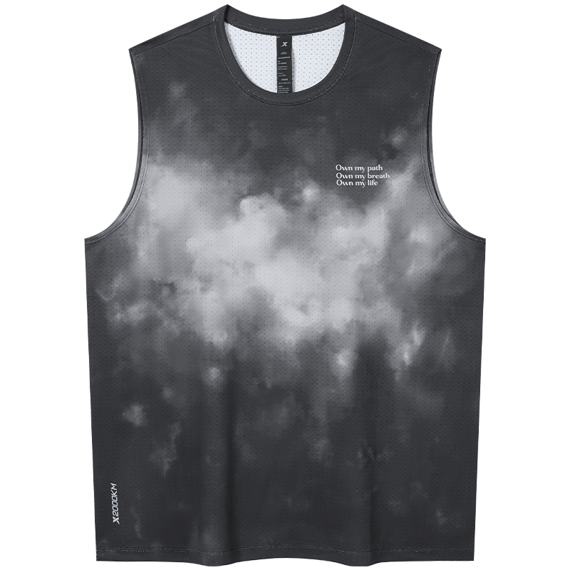 Xtep 2000KM FUN Sports Vest Men's Quick-Dry Breathable Running Fitness Outdoor Training Sleeveless Innerwear