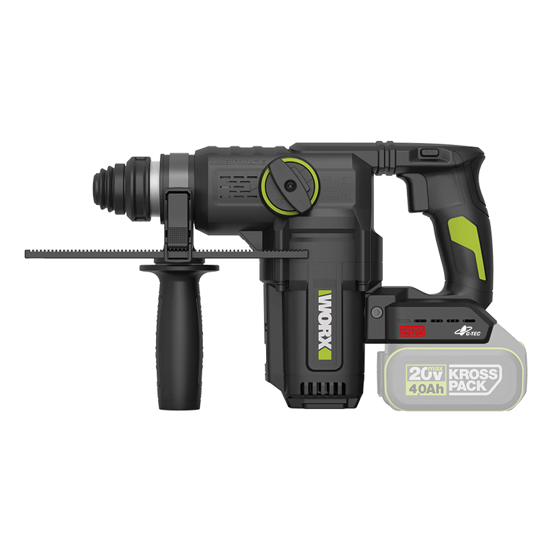 WORX 20V Cordless Lithium Battery Hammer Drill WU391.9 (Bare Tool) Rechargeable Impact Drill Concrete Electric Tool