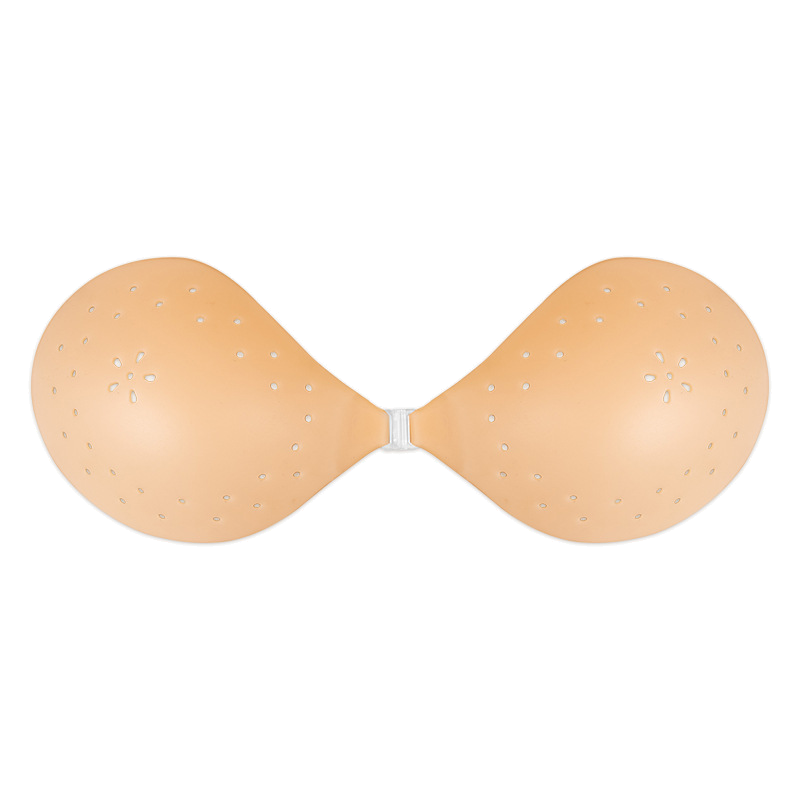 Langsha Silicone Mango-Shaped Breast Pads for Women, Wedding Dress, Small Bust, Push-Up, Enlarging, Breathable, Seamless, Invisible, Anti-Sagging Bra Inserts
