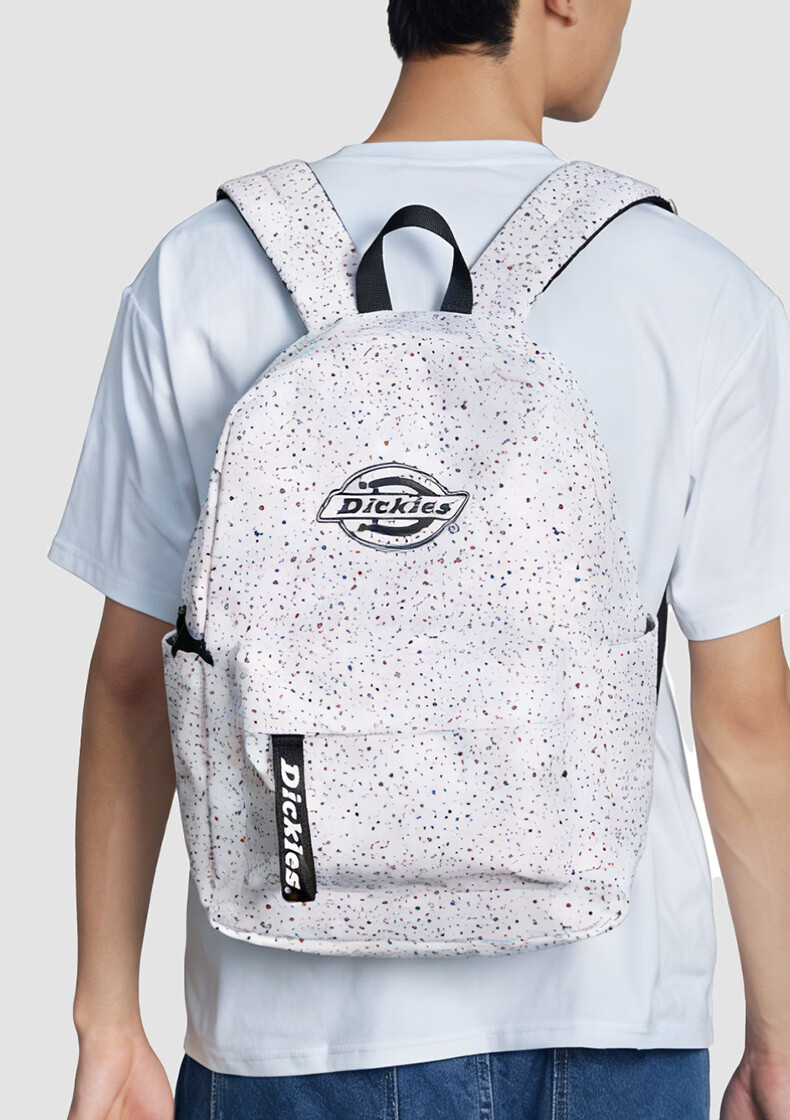 Dickies Large Capacity Backpack for College Students, Women, High School, Sports, School, Travel, Outdoor, Black/Starry Sky 18