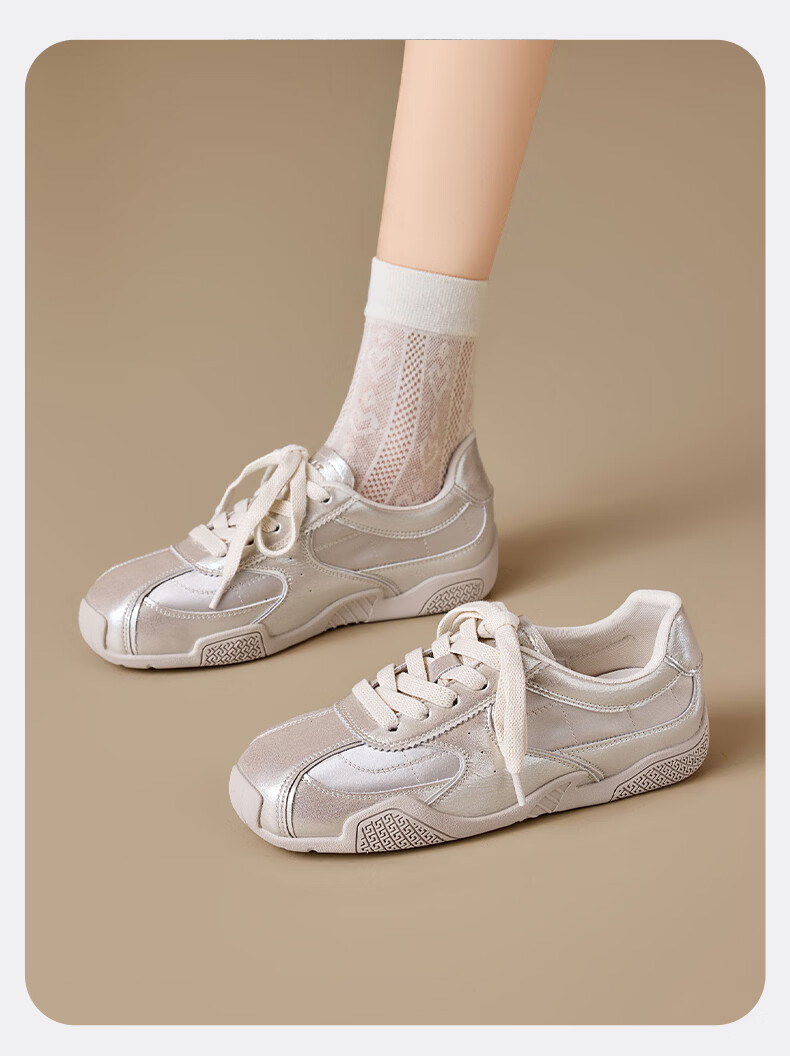 Saturday Ballet Style Women's 2026 New Summer Thick Sole Height Increasing Agan Casual Lightweight Versatile Sports Shoes 16