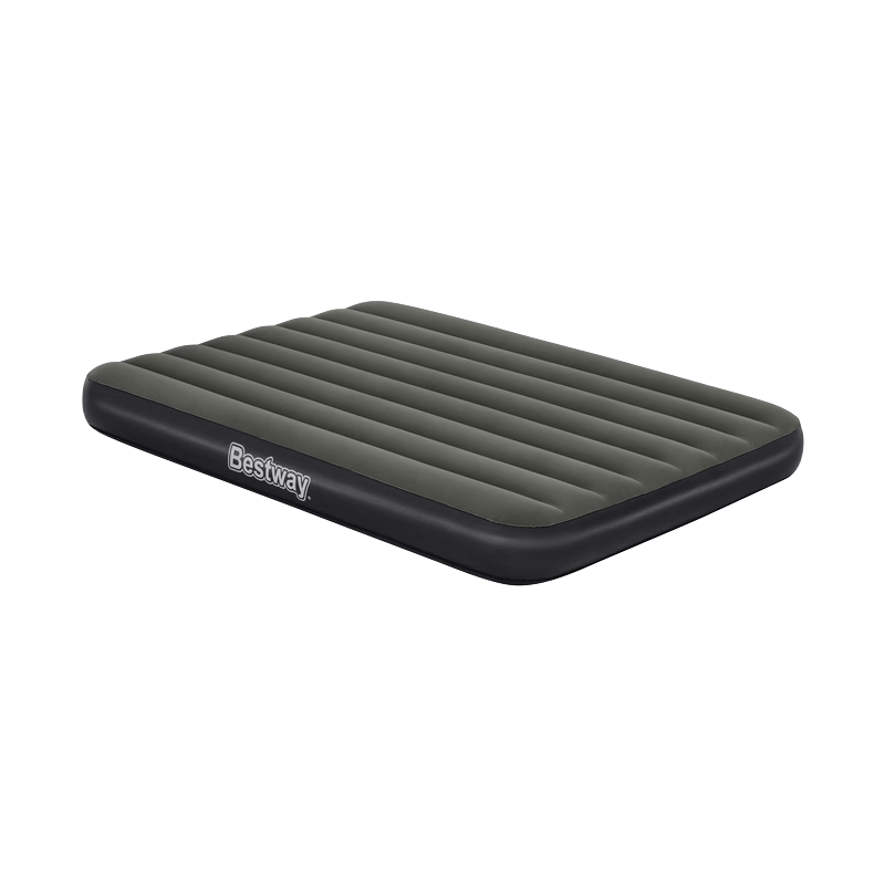 Bestway Cloud Sleep Automatic Inflatable Mattress, Double Outdoor Camping Sleeping Pad, Floor Mat, Flocked Bedding, Portable for Home Use, 6713M
