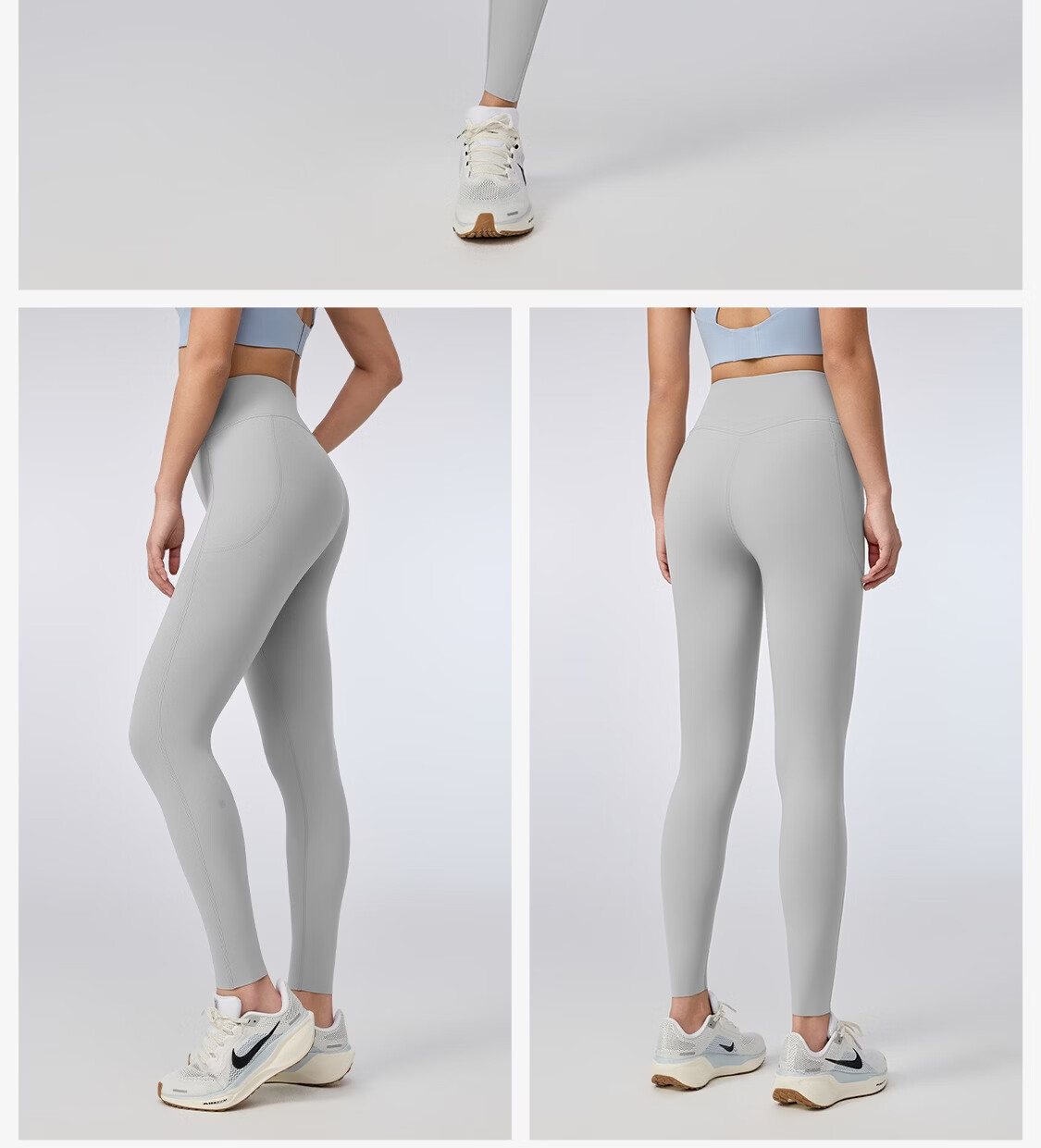 Keep New Women's Yoga Pants Sports Leggings Quick-Dry Seamless Hip-Lifting Fitness Pilates Training Wear 0612 13