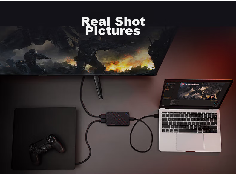 AVerMedia Ultra GC553Pro HD 4K Video Capture Card for PS5 Pro/Xbox/switch 2/Cameras/DSLR Cameras/Handheld Games And Tablets Professional Live Streaming Equipment 24