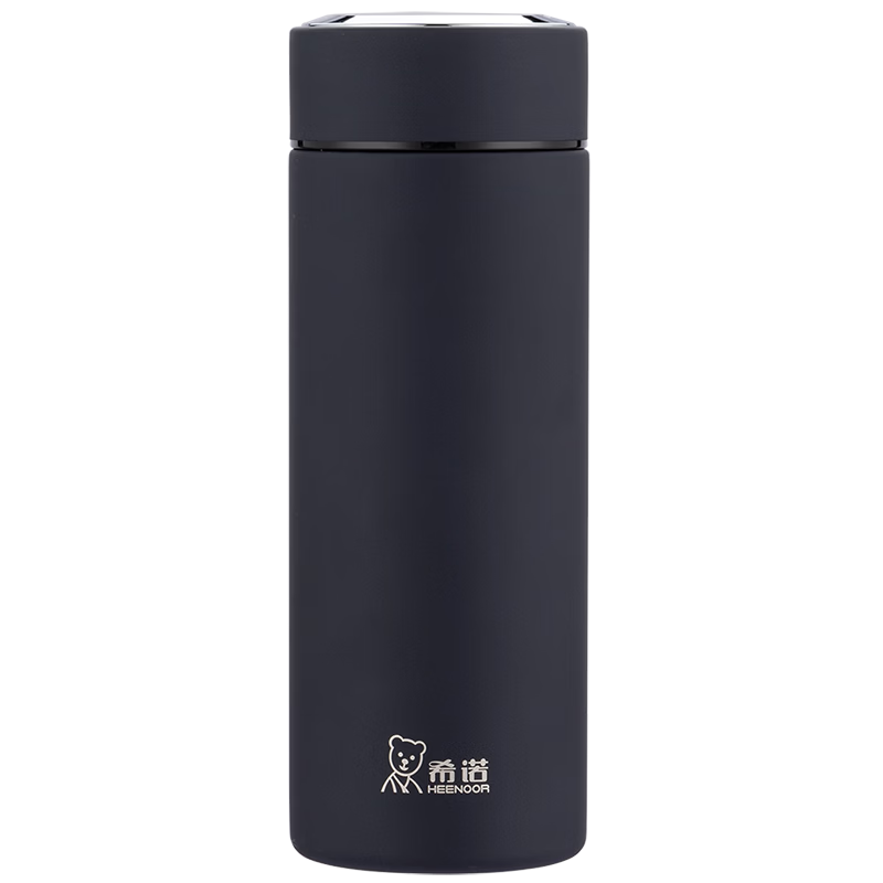 Heenoor Insulated Tumbler 316L Stainless Steel Water Bottle Men's Premium Business Car Tea Cup XN-CB001C Dark Blue 410mL
