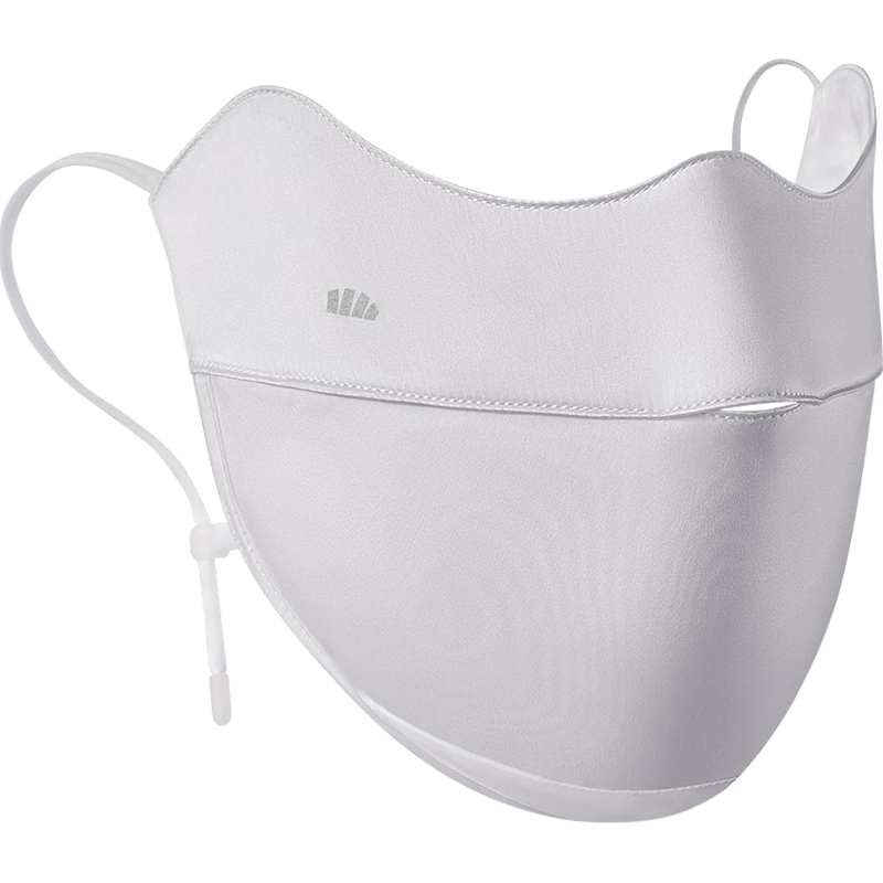 Beneunder Double-Sided Mulberry Silk Sun Protection Mask Face Covering Cooling Breathable Anti-Heat Dryness