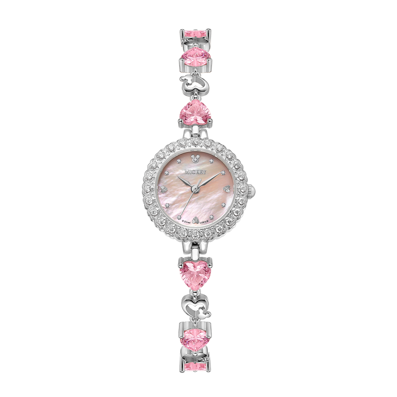 Disney 2026 New Luxury Elegant Women's Quartz Bracelet Watch Waterproof Adult 18th Birthday Qixi Valentine's Day Gift