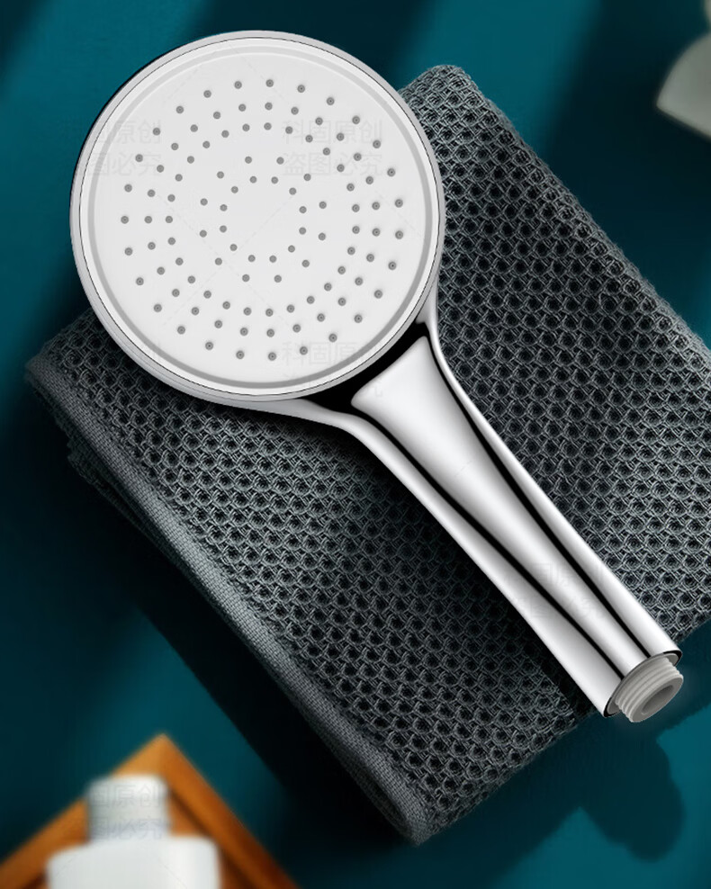 KEGOO Pressure Boosting Shower Head and Hose Two-Piece Set Universal Bathroom Large Panel Handheld Shower Head K4102 2