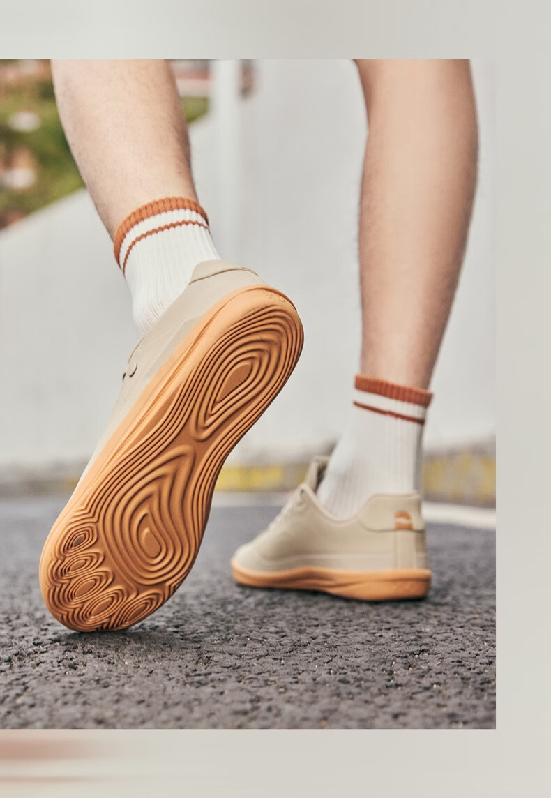 ERKE Men's Casual Sneakers 2026 Summer New Breathable Fashion Thin Sole Sports Shoes | Yuebu Leather Edition 14