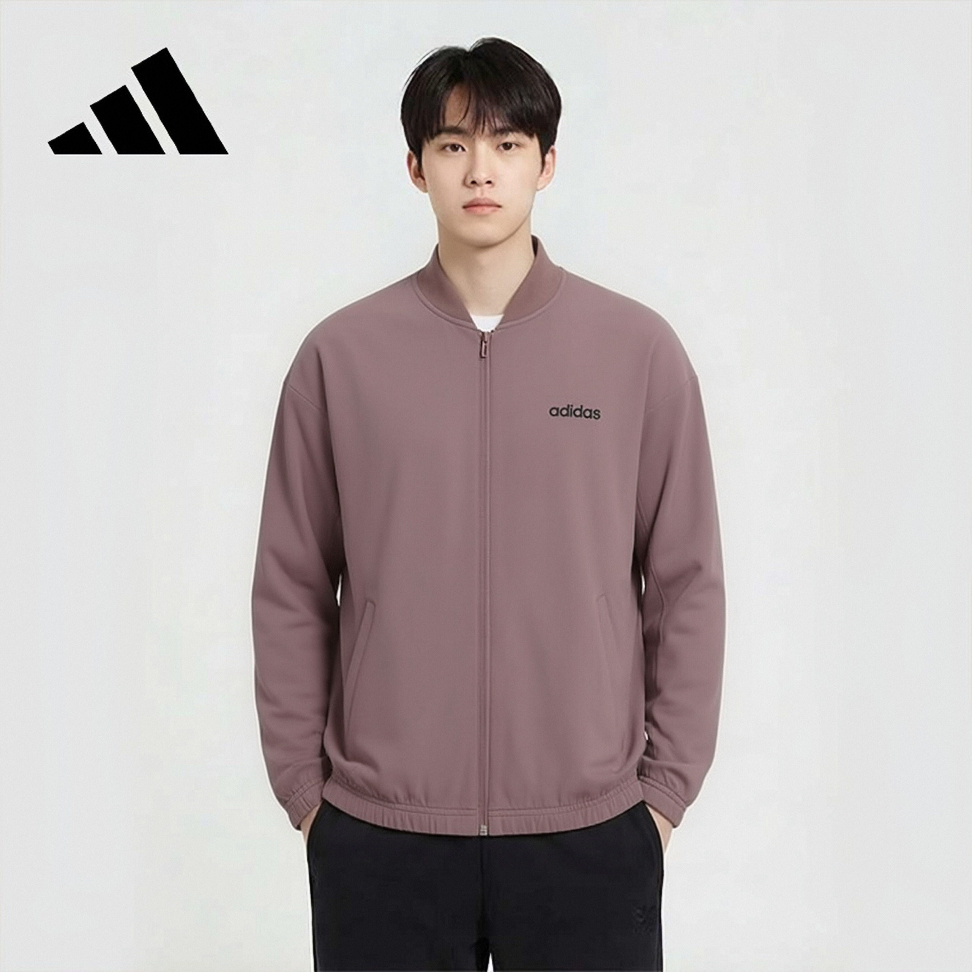 Adidas Unisex Outdoor Comfortable Quick-Dry Woven Zip Jacket JL9636 XL