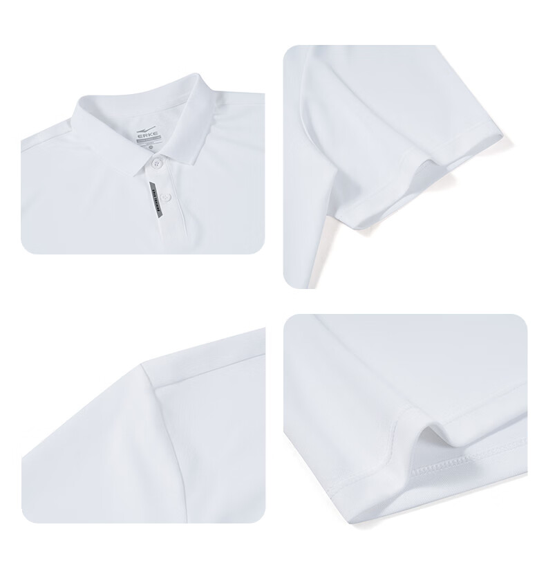 Hongxing Erke Sports Polo Shirt Summer New Sun Protection Short Sleeve T-Shirt Outdoor Quick-Dry Casual Men's Business Trendy Brand Top 21