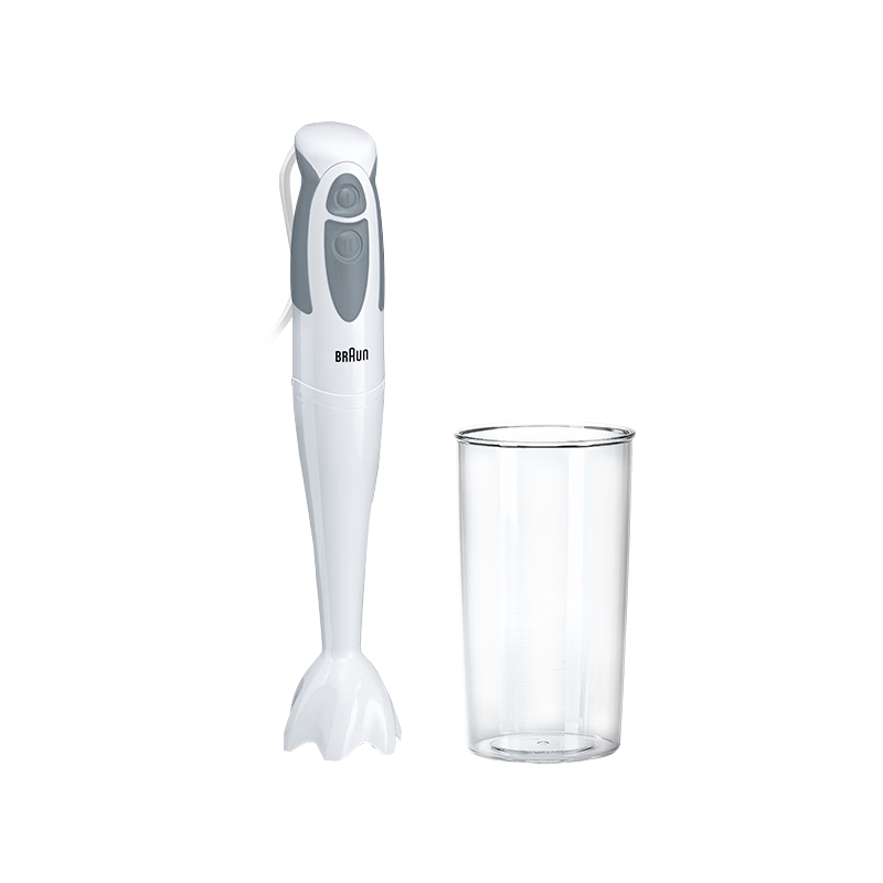 Braun Braun MQ300 Compact Home Fruit Juicer Blender, Food Processor, Vegetable And Fruit Juicer